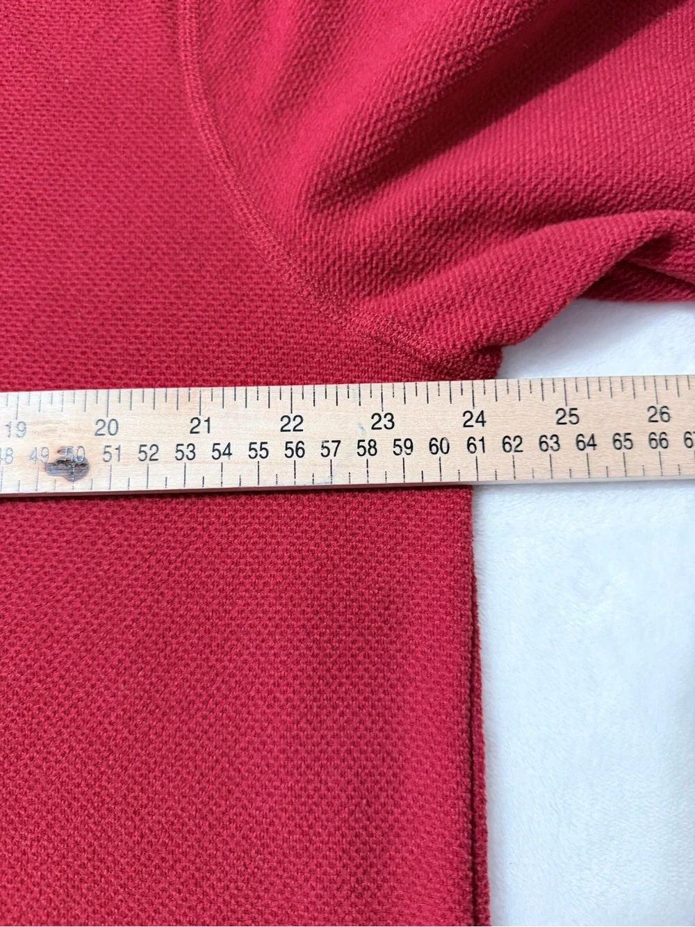 The North Face Men's Red Half-Zip Fleece Pullover